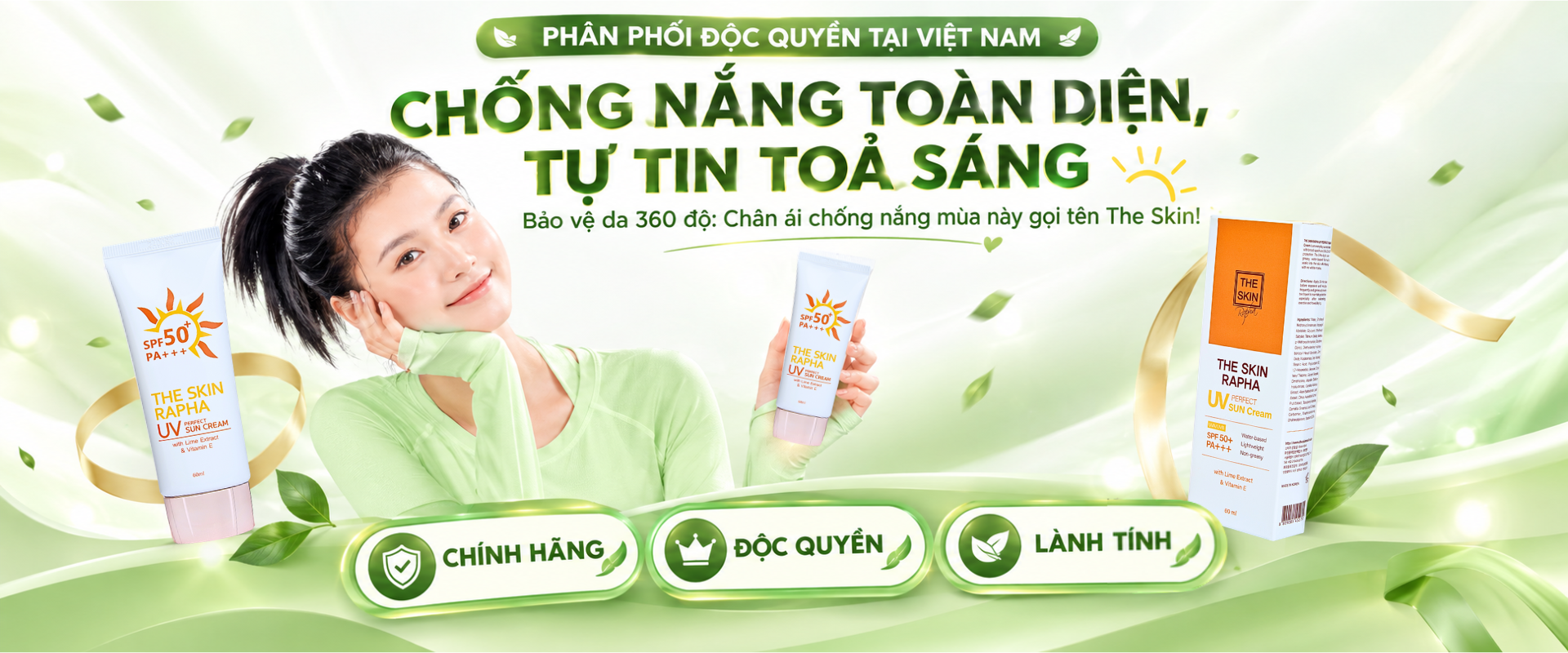 KEM CHỐNG NẮNG THE SKIN