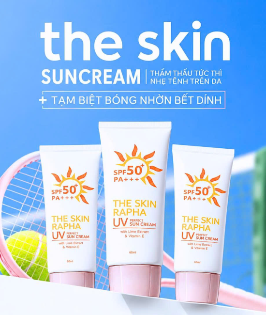 The Skin Rapha Sun Cream SPF50+\PA++ 60ml 