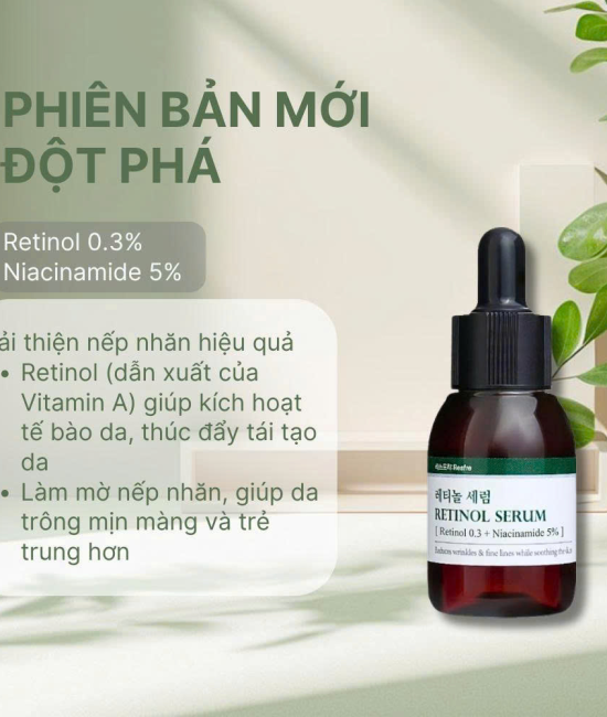 Resfre Retinol Serum 30ml - Phiên bản cải tiến